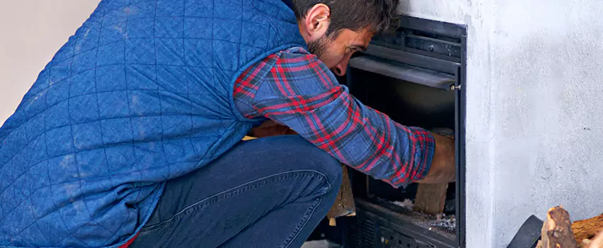 Gas Fireplace Inspection in Weatherford, Texas