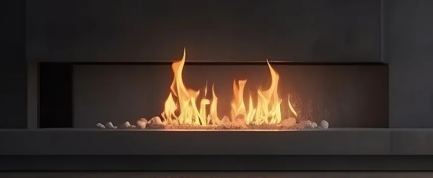 B-Vent Gas Fireplace Installation in Weatherford, TX