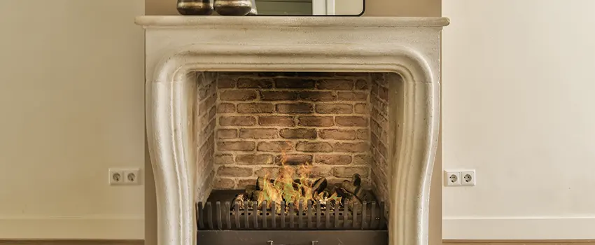 Vintage-style Fireplace Redesign in Weatherford, Texas