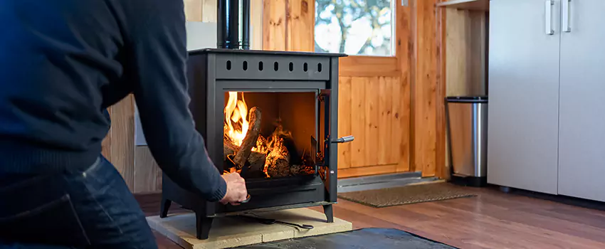 Open Hearth Wood Fireplace Installation in Weatherford, TX