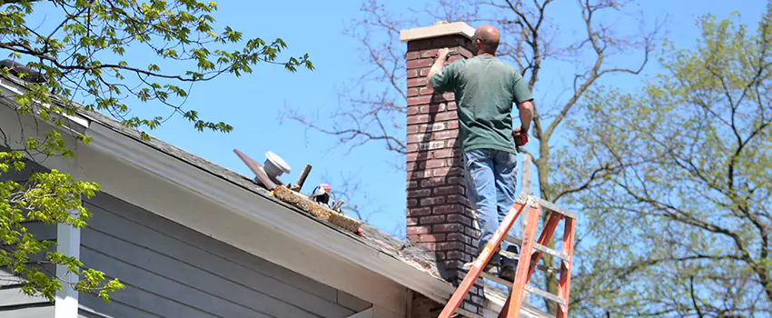Vinyl and PVC Chimney Flashing Installation in Weatherford, TX