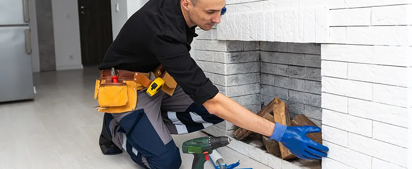 Fireplace Damaged Damper Frame Repair Services in Weatherford, Texas